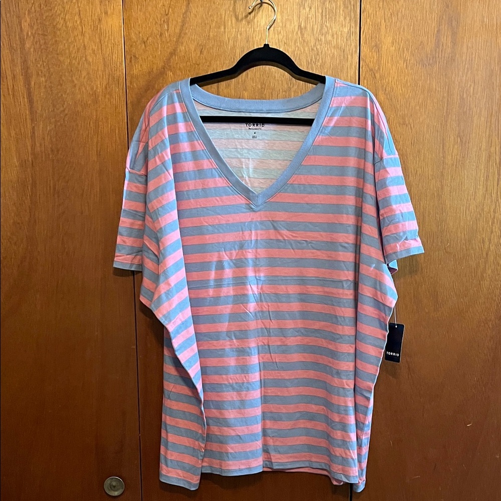 NWT Stripped Torrid tee